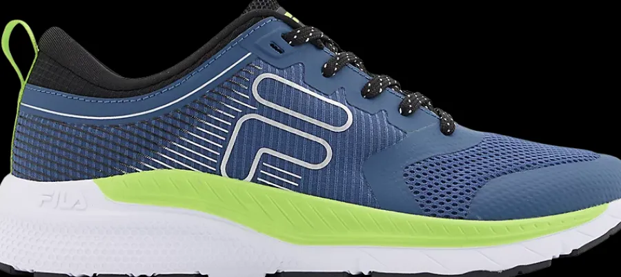 Online niebiesko-neonowe męskie sneakersy do biegania Męskie Sportowe|Markowe