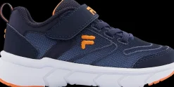 Best niebiesko-pomarańczowe sneakersy dziecięce Dzieci Sportowe|Markowe