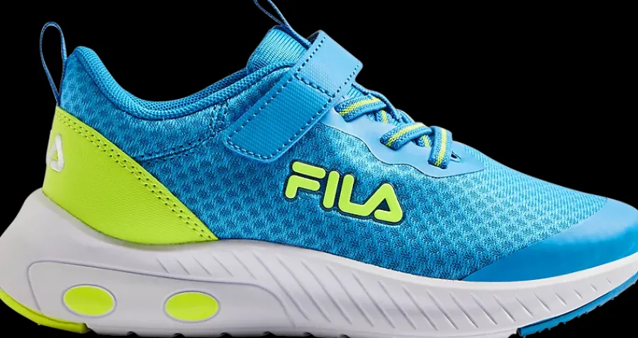 Best niebiesko-żółte sneakersy dziecięce Dzieci Sportowe