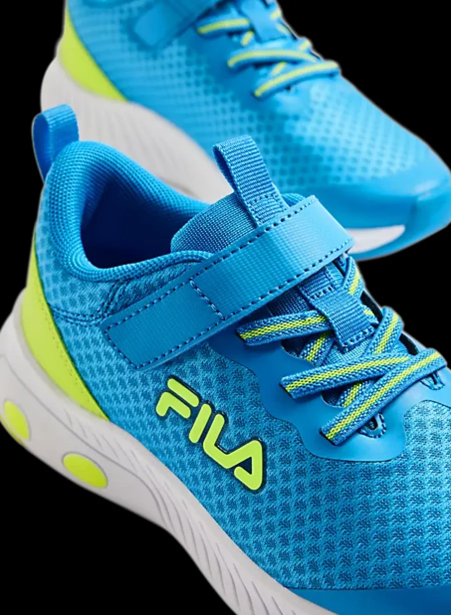 Best niebiesko-żółte sneakersy dziecięce Dzieci Sportowe