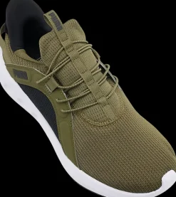 Clearance oliwkowo-czarne sneakersy męskie Softride Carson Ease Męskie Sportowe|Markowe