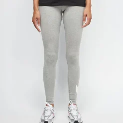 Clearance popielate legginsy damskie Damskie Odzież Damska|Odzież