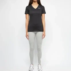 Clearance popielate legginsy damskie Damskie Odzież Damska|Odzież