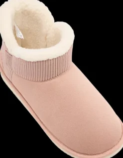 Hot różowe botki damskie typu eskimoski Damskie Kapcie