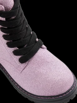 Online różowe błyszczące kozaczki dziewczęce Dzieci Kozaki
