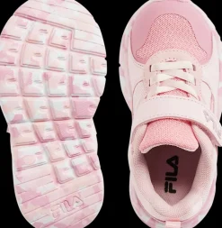 New różowe sneakersy dziewczęce z zapięciem na rzep Dzieci Sportowe