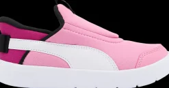 Discount różowe wsuwane sneakersy dziewczęce Courtflex v3 Slip On Dzieci Sportowe|Markowe