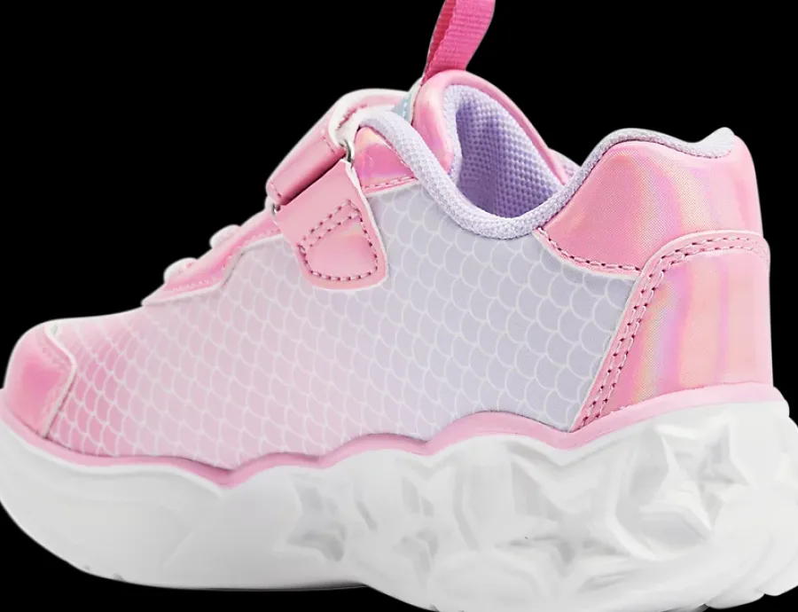 Hot różowo-liliowe sneakersy dziewczęce Dzieci Sportowe