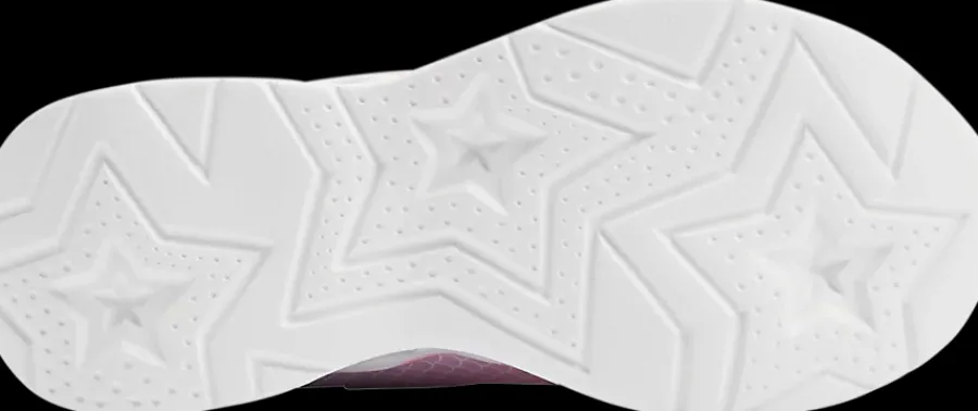 Hot różowo-liliowe sneakersy dziewczęce Dzieci Sportowe
