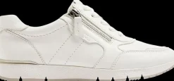 Outlet skórzane białe sneakersy damskie Damskie Sportowe