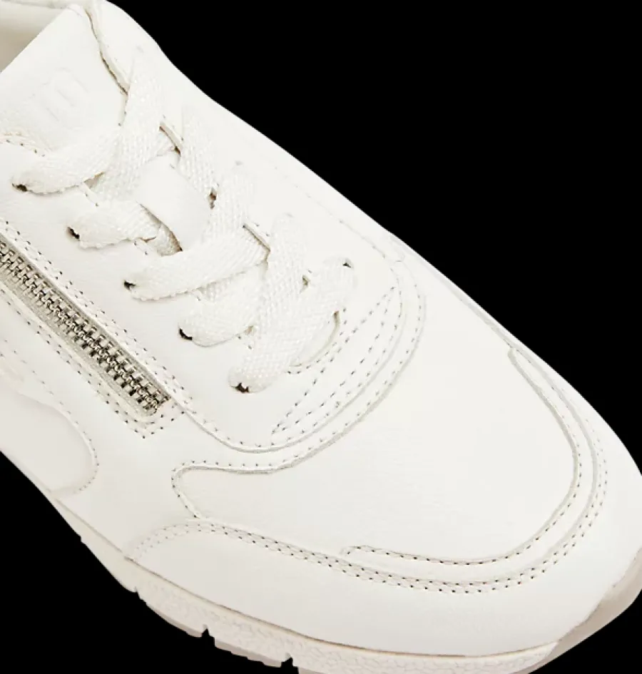 Outlet skórzane białe sneakersy damskie Damskie Sportowe