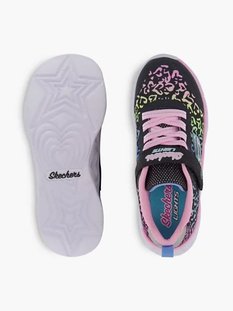 Discount sneakersy dziewczęce ze światełkiem Dzieci Sportowe