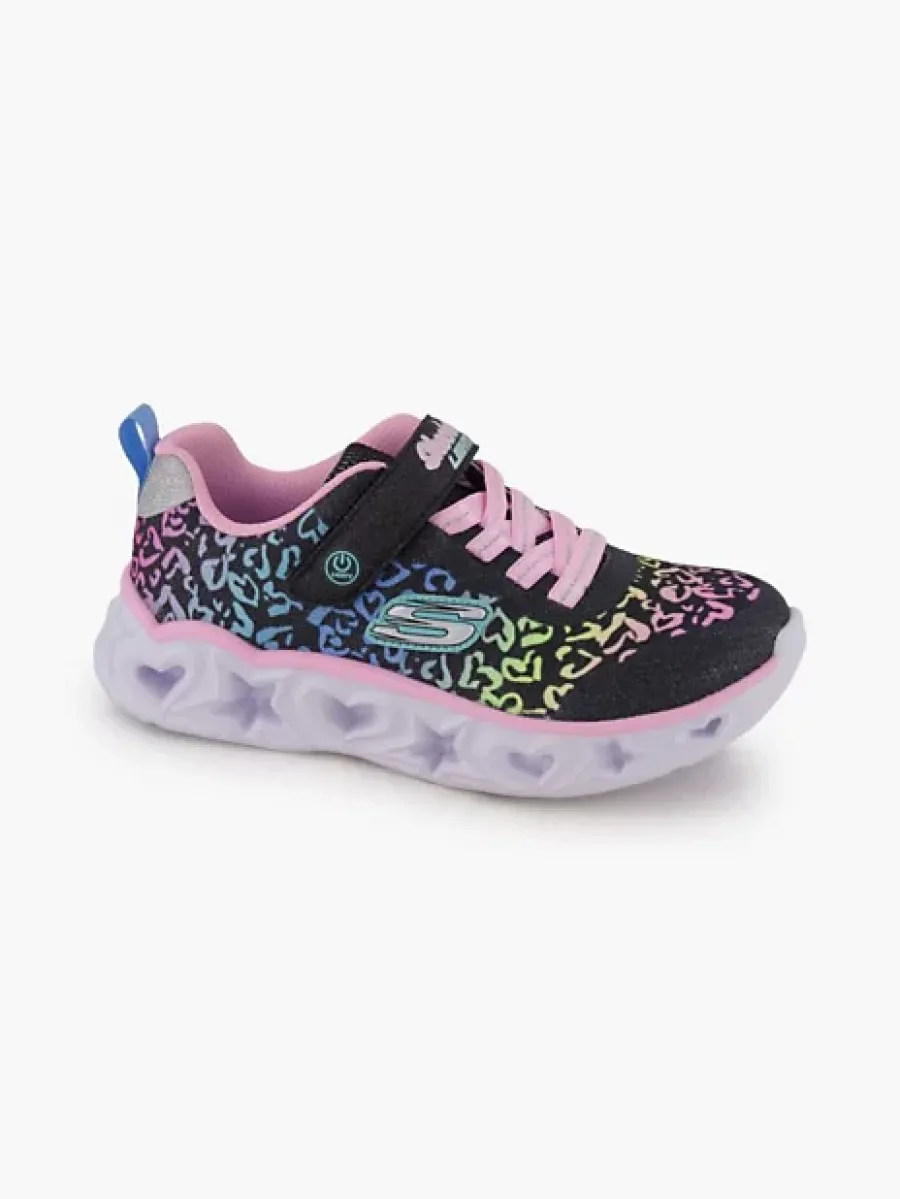 Discount sneakersy dziewczęce ze światełkiem Dzieci Sportowe