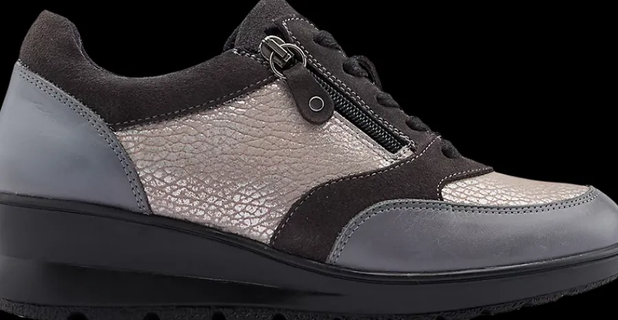 Hot sneakersy na koturnie Damskie Sportowe