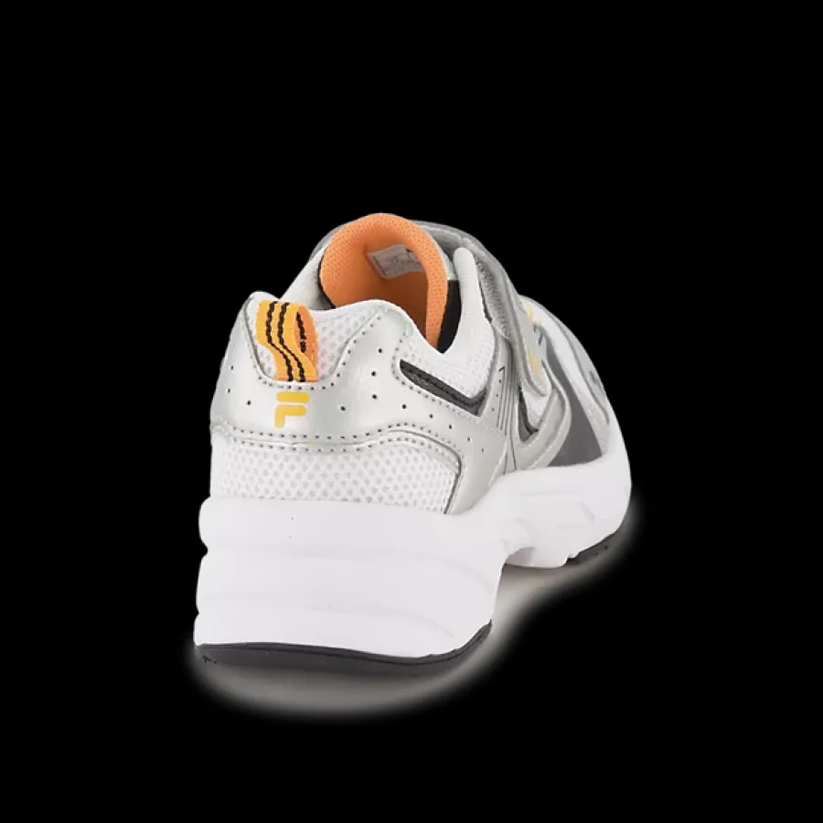 srebrno-białe sneakersy dziecięce Dzieci Sportowe