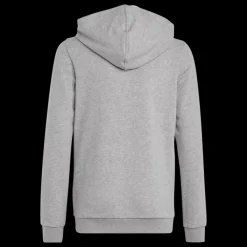 Online szara bluza dziecięca z kapturem Dzieci Odzież