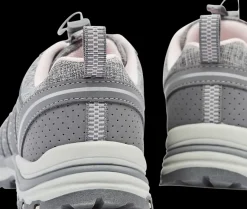 szare sneakersy damskie z praktycznym ściągaczem Damskie Sportowe|Trekkingowe