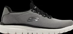 Clearance szare sneakersy męskie z wkładką memory Męskie Sportowe