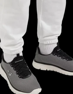 Clearance szare sneakersy męskie z wkładką memory Męskie Sportowe