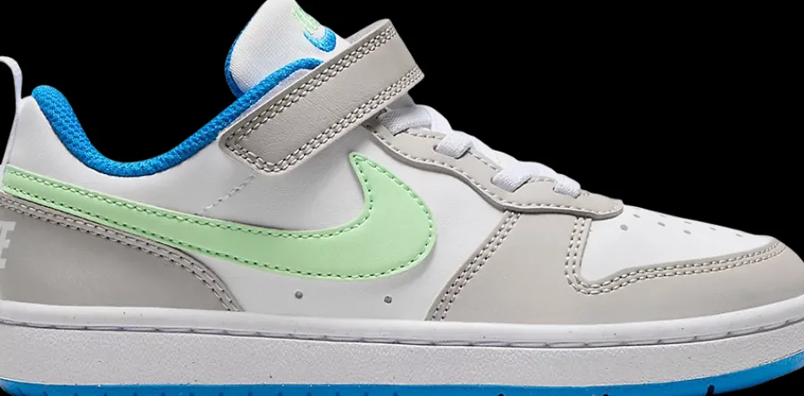 szaro-białe sneakersy dziecięce COURT BOROUGH LOW RECRAFT Dzieci Sportowe