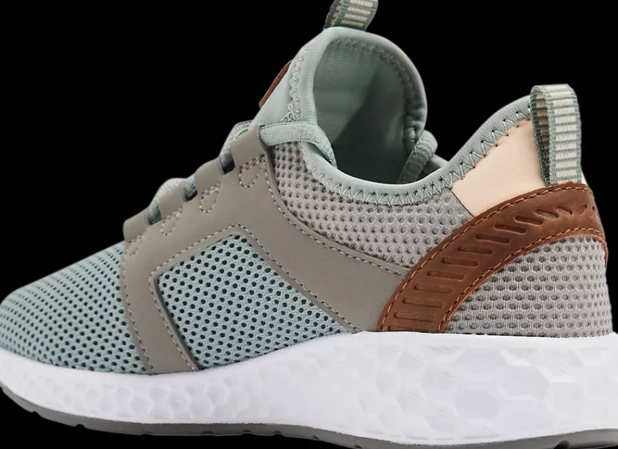 Online szaro-brązowe sneakersy damskie Damskie Sportowe