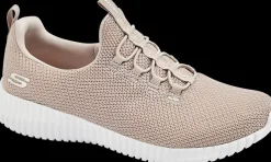 Outlet szarobrązowe sneakersy damskie z wygodną wkładką Damskie Sportowe|Markowe