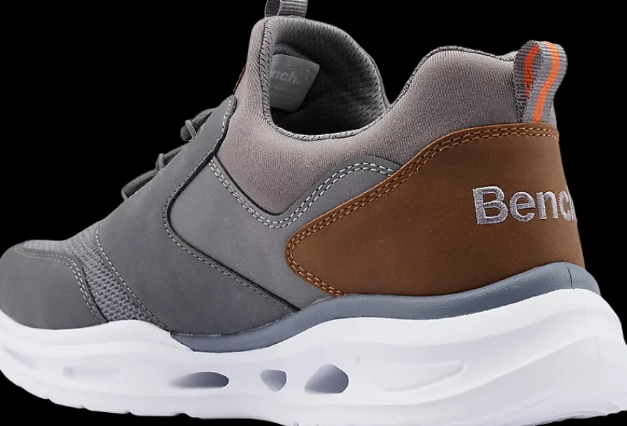 Outlet szaro-brązowe sneakersy męskie Męskie Sportowe