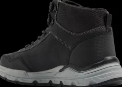 Clearance szaro-czarne buty zimowe męskie Męskie Kozaki
