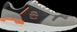 New szaro-czarne sneakersy męskie Męskie Sportowe