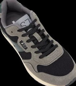 Hot szaro-czarne sneakersy męskie Męskie Sportowe