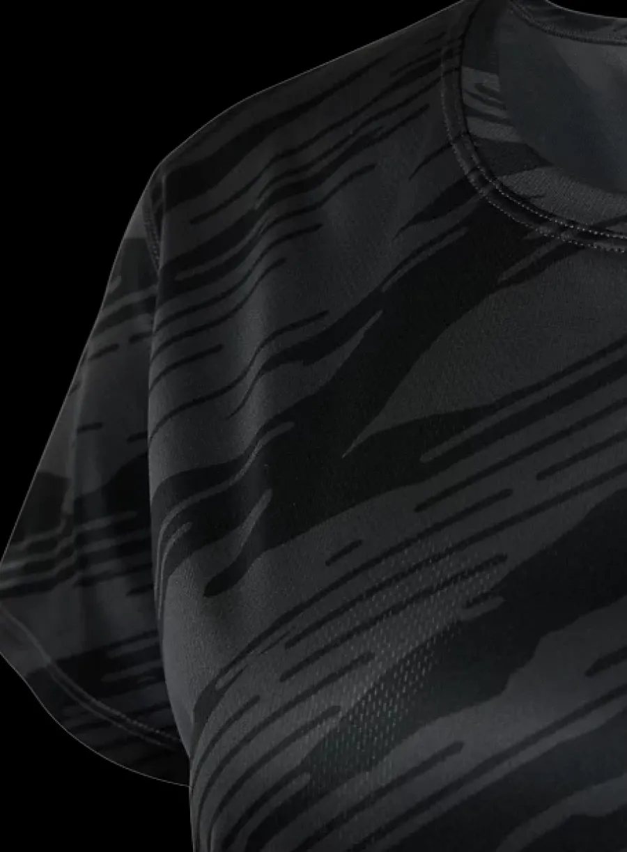 Clearance szaro-czarny tshirt damski Damskie Odzież Damska|Odzież