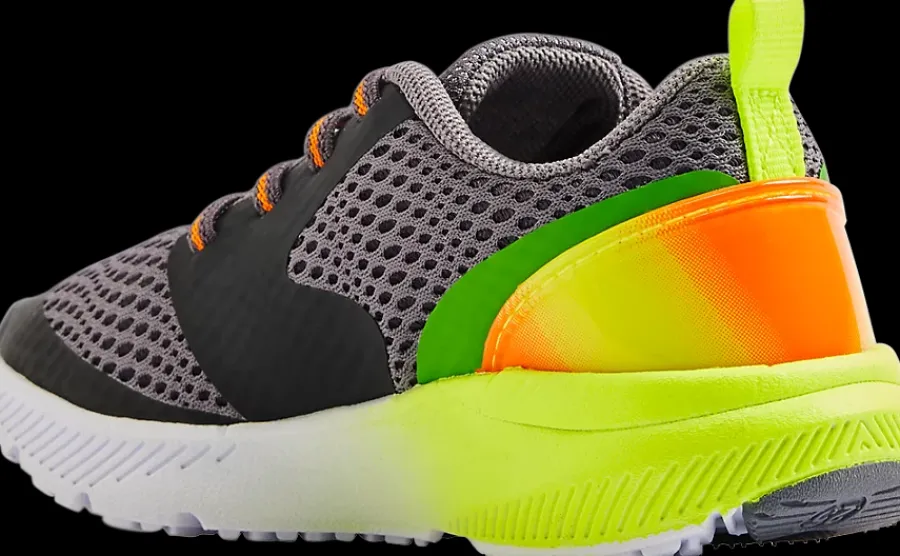 szaro-limonkowe sneakersy dziecięce Dzieci Sportowe