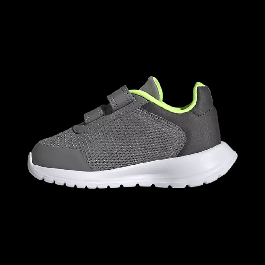 Outlet szaro-limonkowe sneakersy dziecięce Tensaur Run 2.0 Dzieci Sportowe