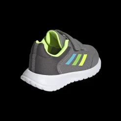 Outlet szaro-limonkowe sneakersy dziecięce Tensaur Run 2.0 Dzieci Sportowe