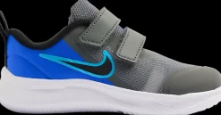 Discount szaro-niebieskie sneakersy dziecięce STAR RUNNER 3 Dzieci Sportowe