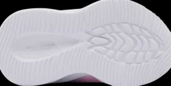Discount szaro-różowe sneakersy dziewczęce Dzieci Sportowe