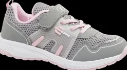 szaro-różowe sneakersy dziewczęce Dzieci Sportowe