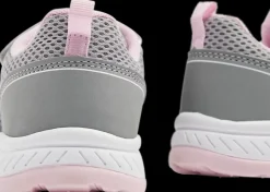 szaro-różowe sneakersy dziewczęce Dzieci Sportowe