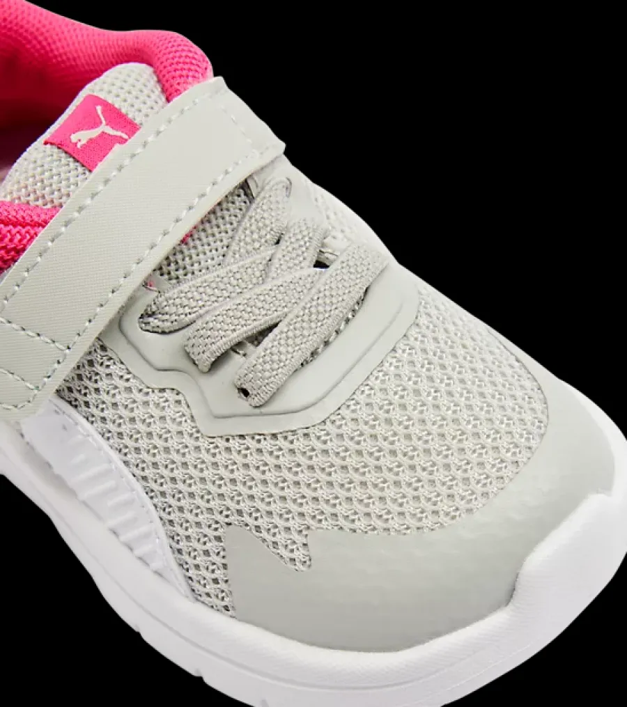Outlet szaro-różowe sneakersy dziewczęce Evolve Run Mesh Dzieci Sportowe