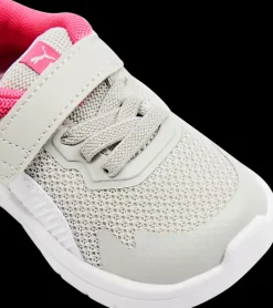 Clearance szaro-różowe sneakersy dziewczęce Evolve Run Dzieci Sportowe