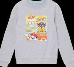 Best szary tshirt dziecięcy z długim rękawem Dzieci Odzież