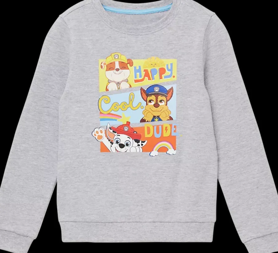 Best szary tshirt dziecięcy z długim rękawem Dzieci Odzież