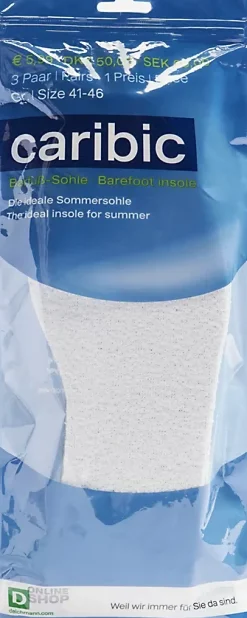 Sale wkładki męskie CARIBIC WHITE MEN Męskie Wkładki I Pielęgnacja