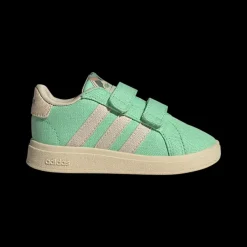 Online zielone sneakersy dziecięce Grand Court Grogu Dzieci Sportowe