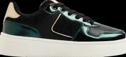 Sale zielono-czarne sneakersy damskie Damskie Sportowe