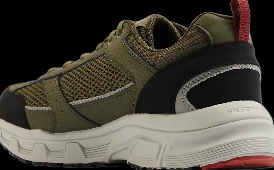 Hot zielono-czarne sneakersy męskie Oak Canyon Męskie Sportowe|Markowe